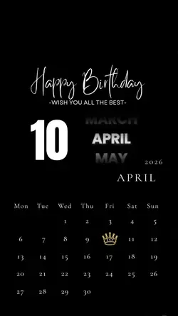 10 APRIL BIRTHDAY