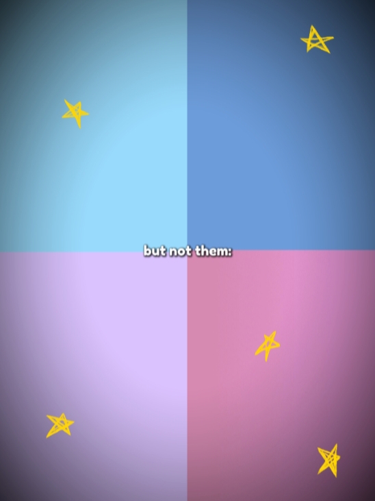 but not them 