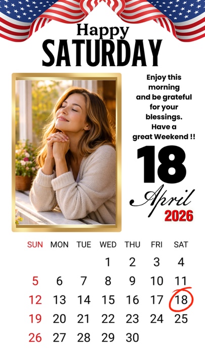 Sábado 18 de abril 