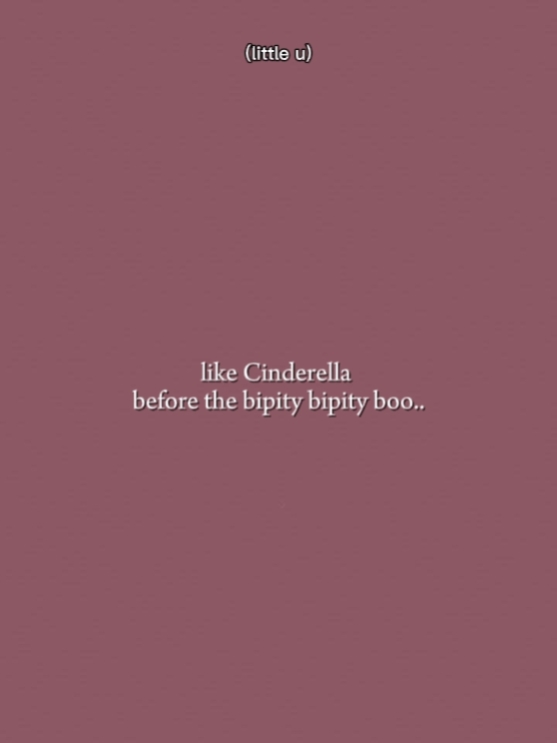 seperti Cinderella 