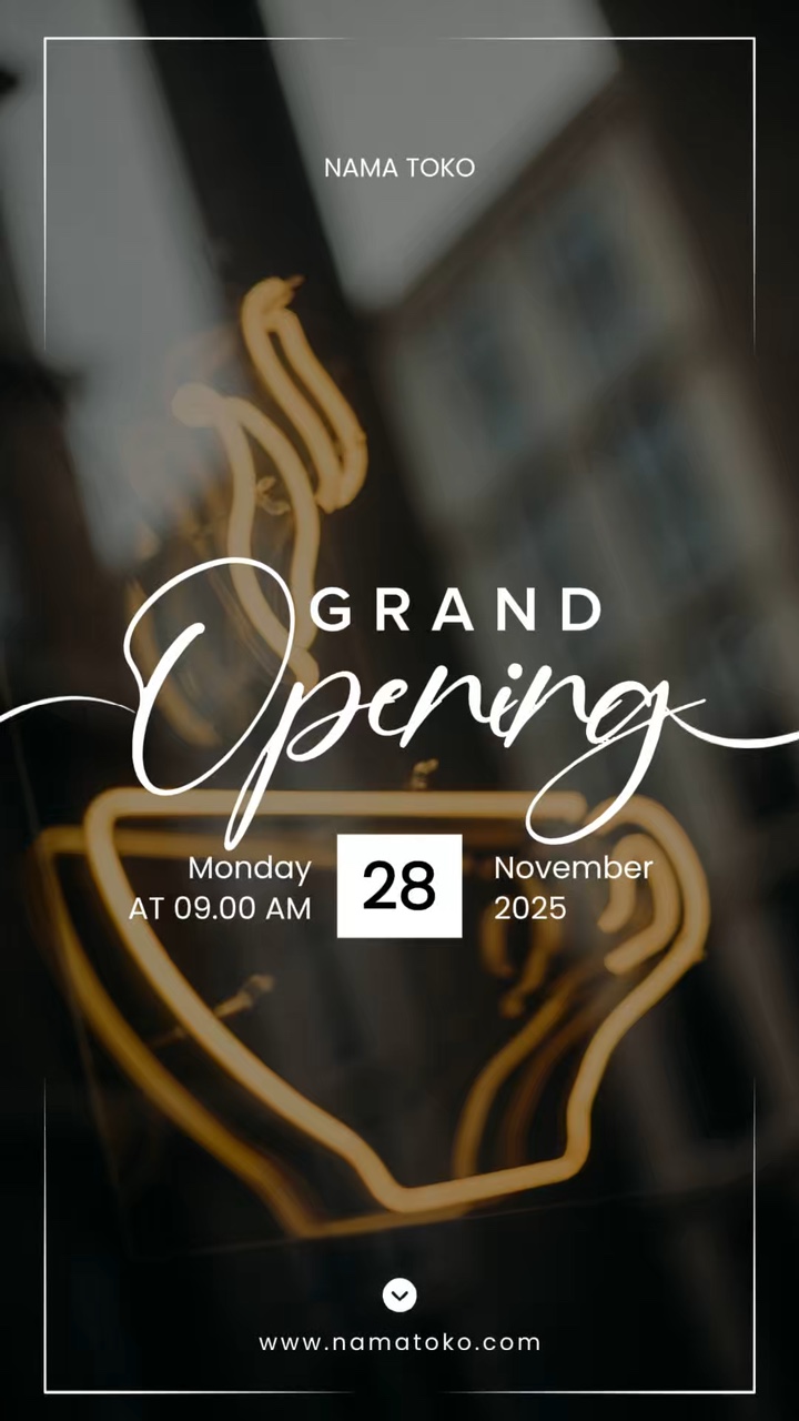 História: grande inauguração