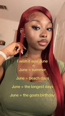 i wish it was june