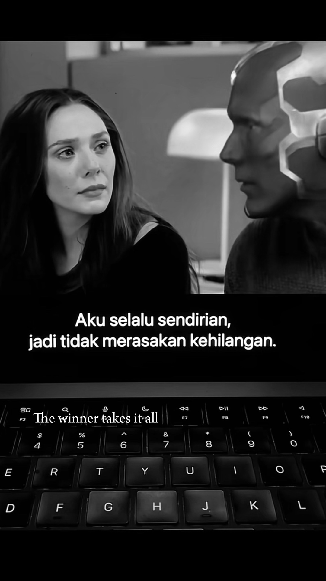 aku selalu sendirian