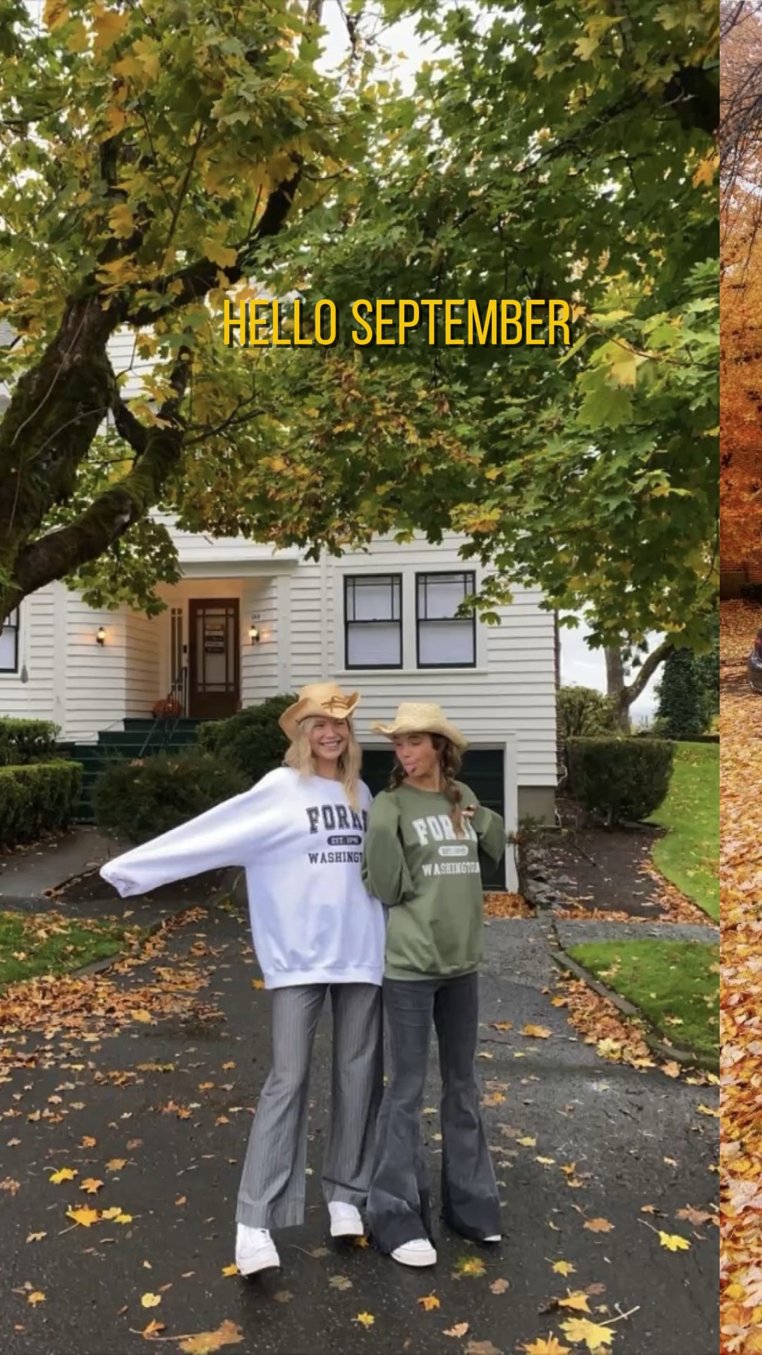 Bonjour septembre