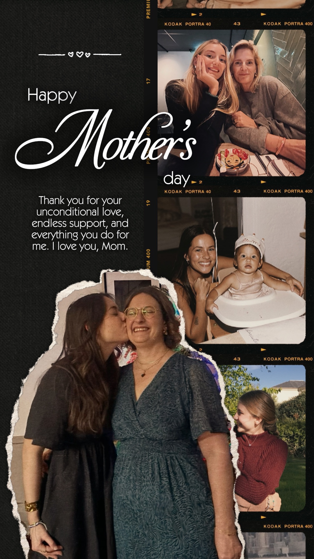 Feliz dia das mães