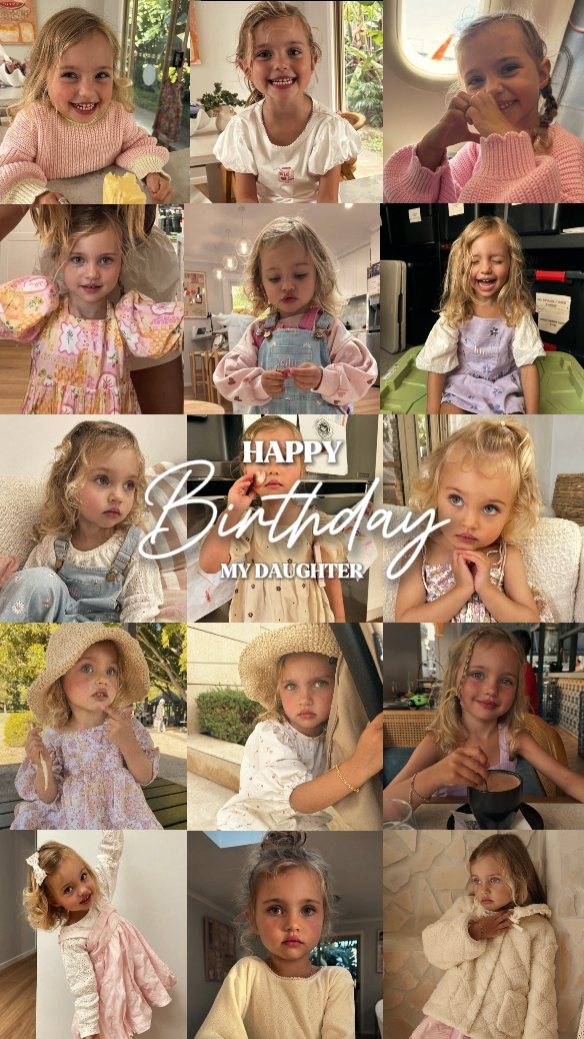 Aniversário Minha Filha