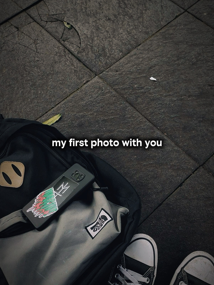 First photo with you