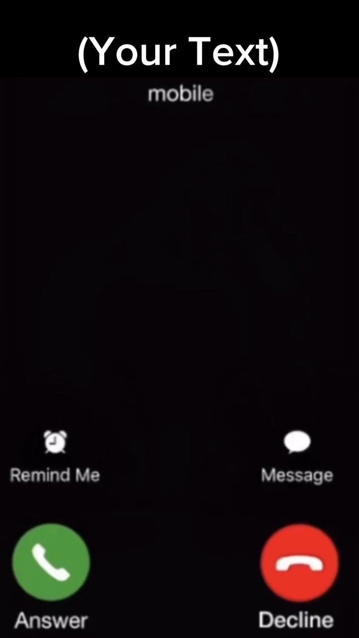Incoming Phone call