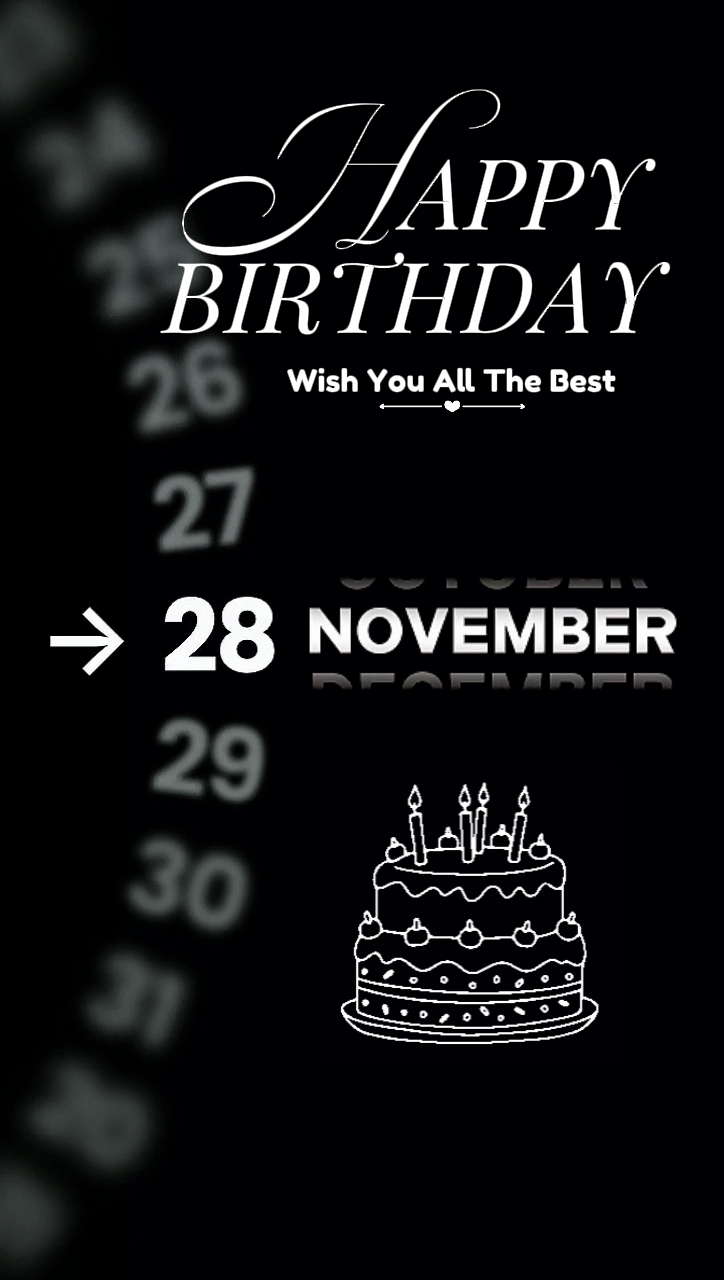 HBD 28 NOVEMBER