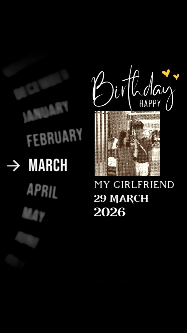 HBD MY GF 29 MARCH