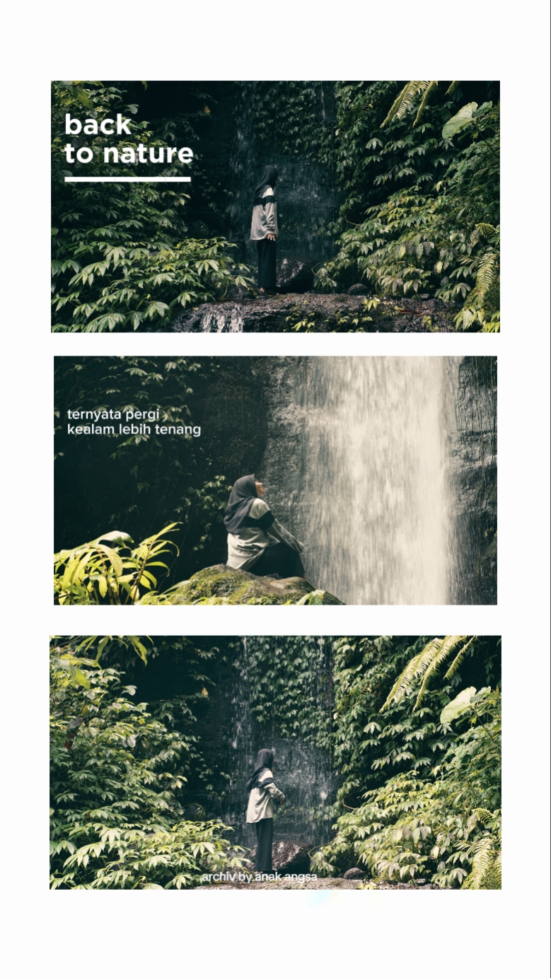 Retour à la nature