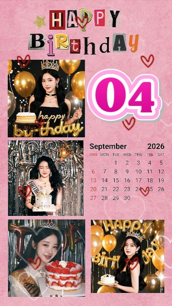 Cumpleaños 4 de septiembre