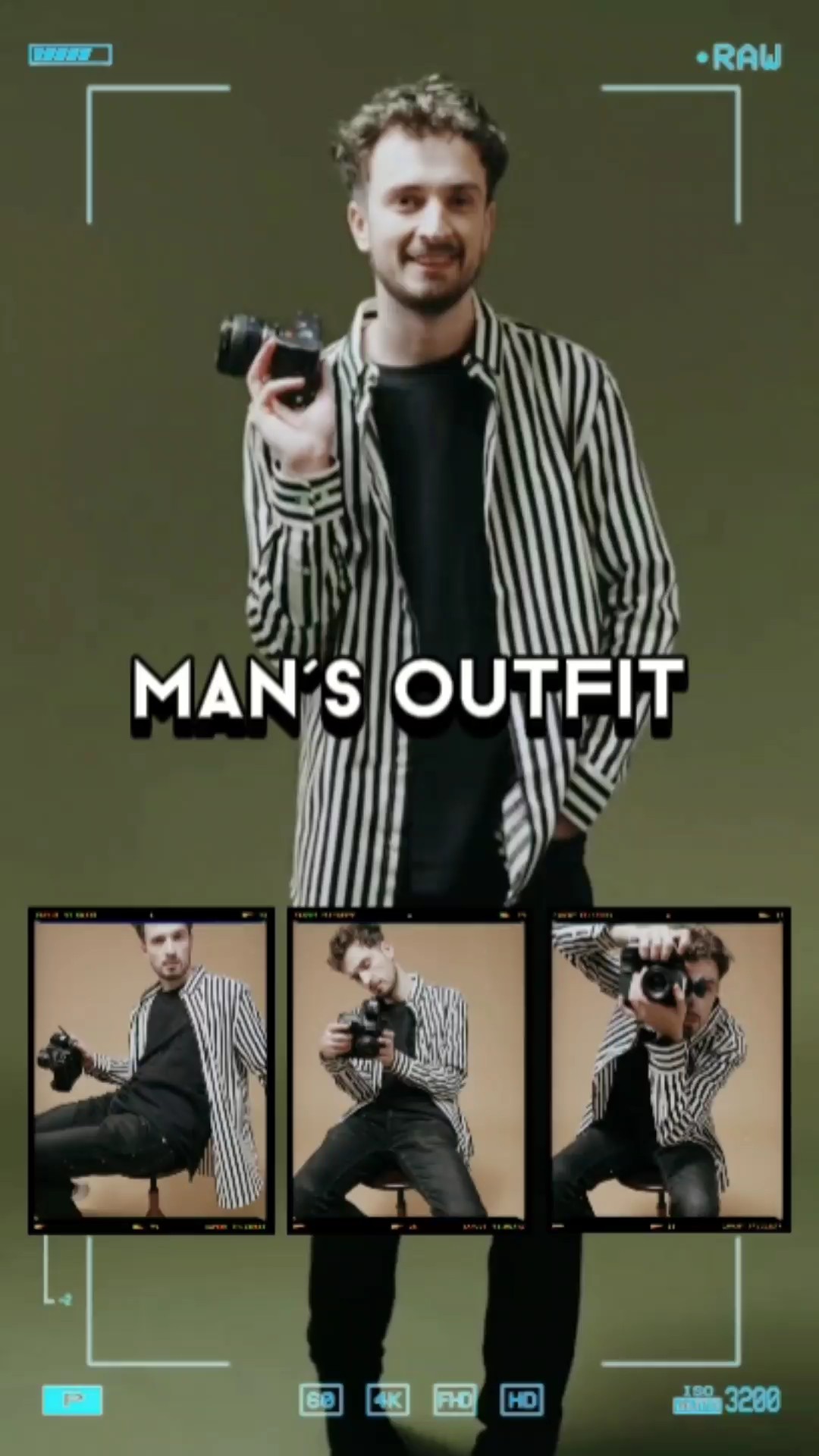man's outfit