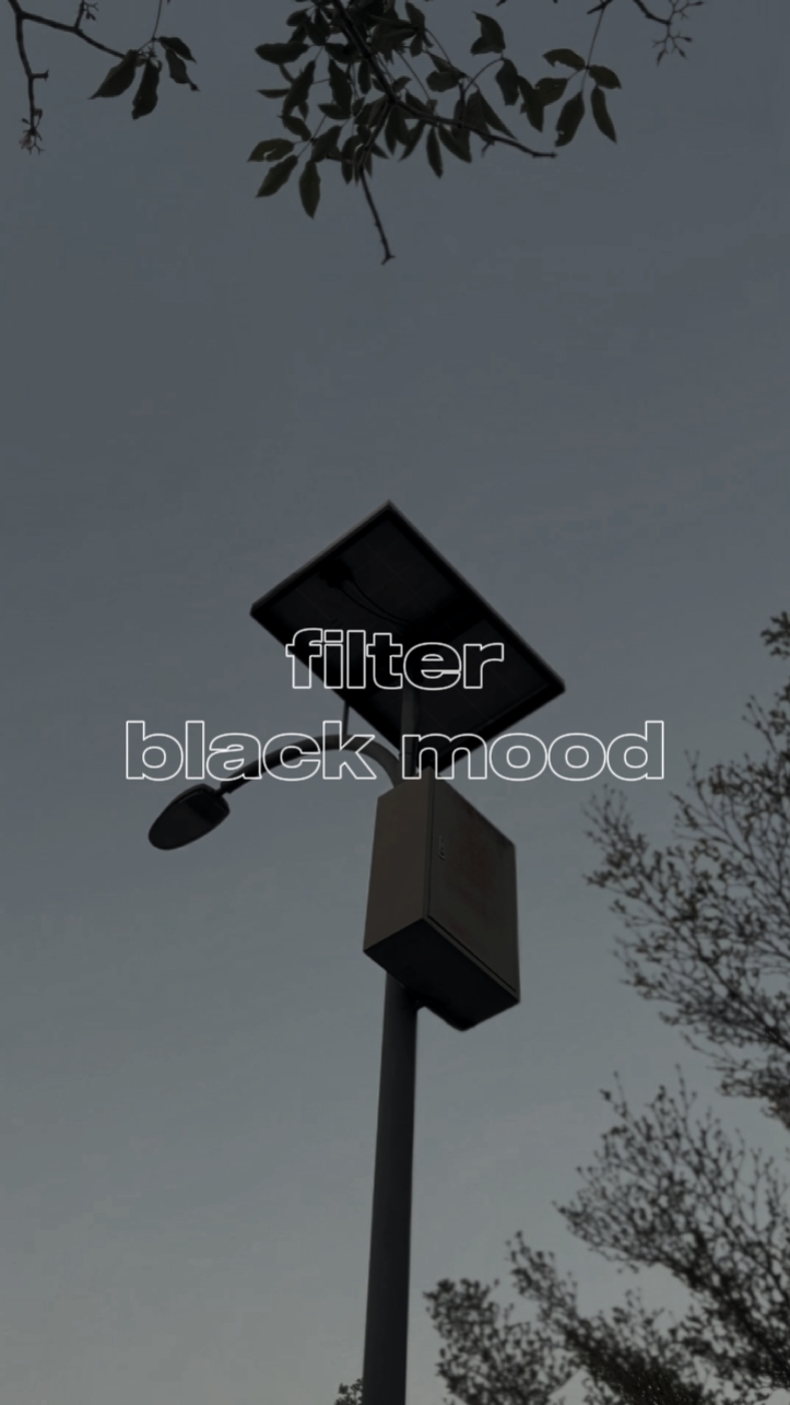 black mood filter