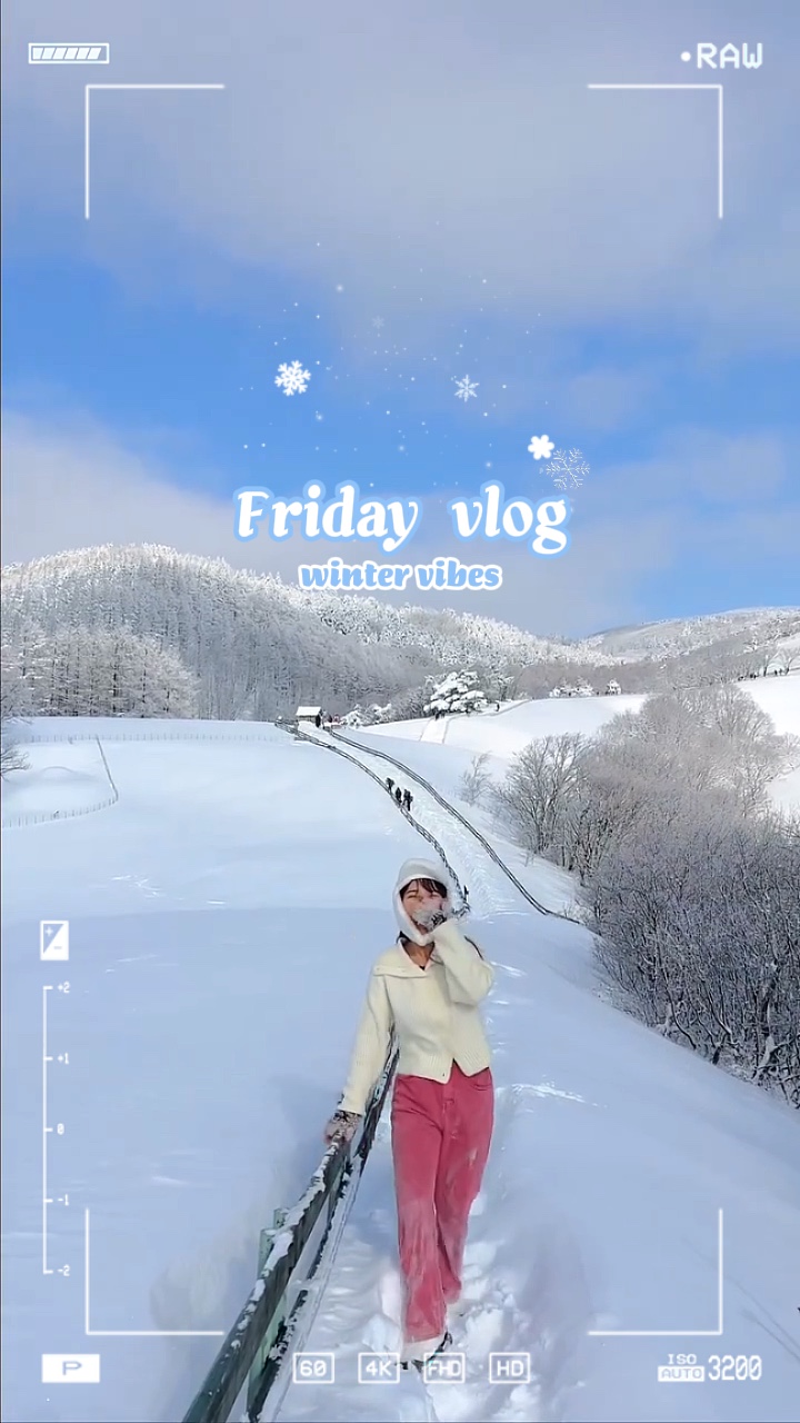 Friday vlog❄️