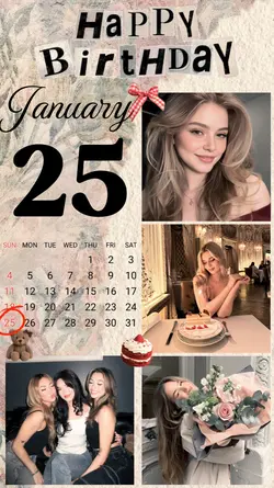 BIRTHDAY 25 JANUARY