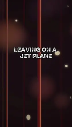 LEAVING ON A JET 