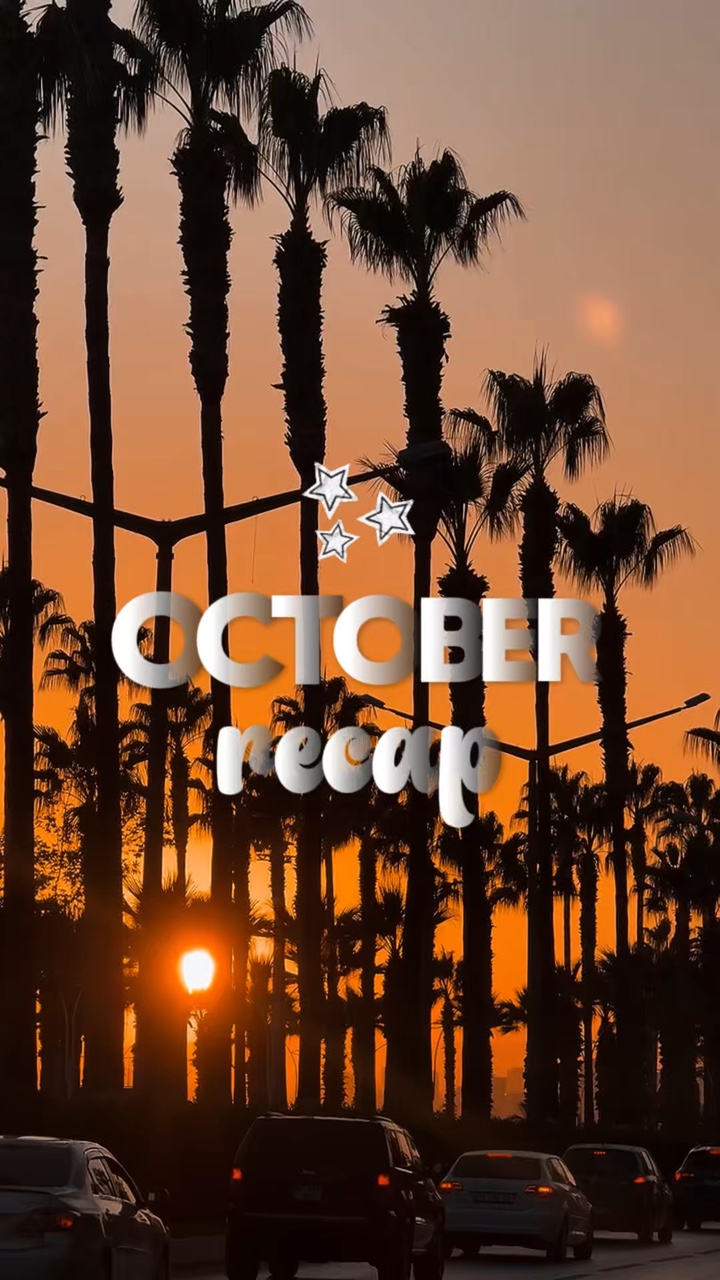 OCTOBER RECAP 2025 🎃
