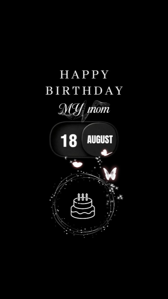 ANIVERSÁRIO MÃE 18 DE AGOSTO