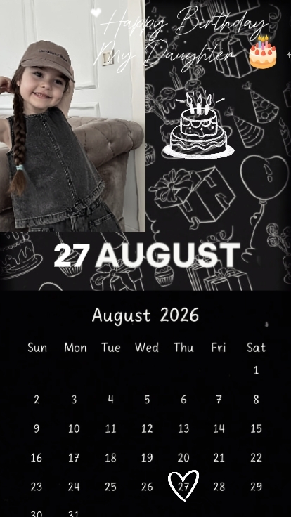 ULANG TAHUN PUTRI 27AUGU