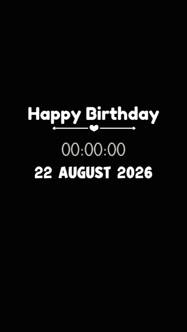 ANNIVERSAIRE 22 AOÛT 2026