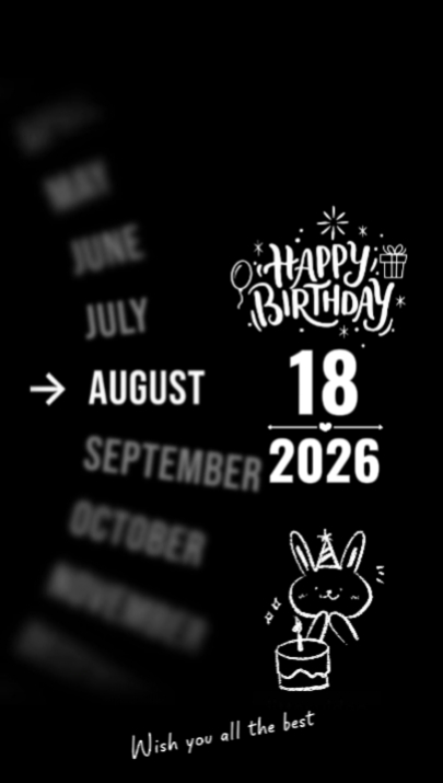 BDAY DAUGHTER 18 AUG
