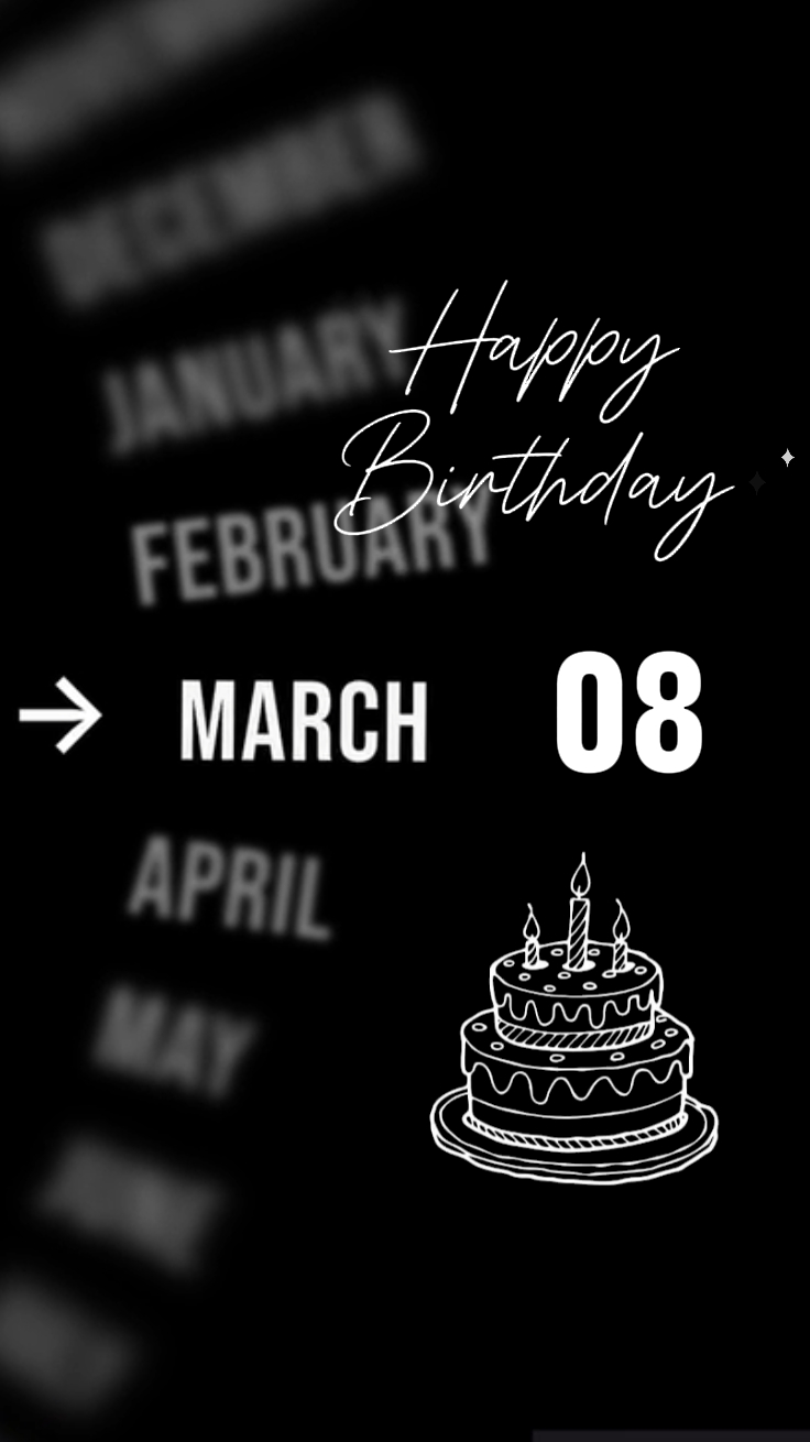 08 MART DOĞUM GÜNÜ 