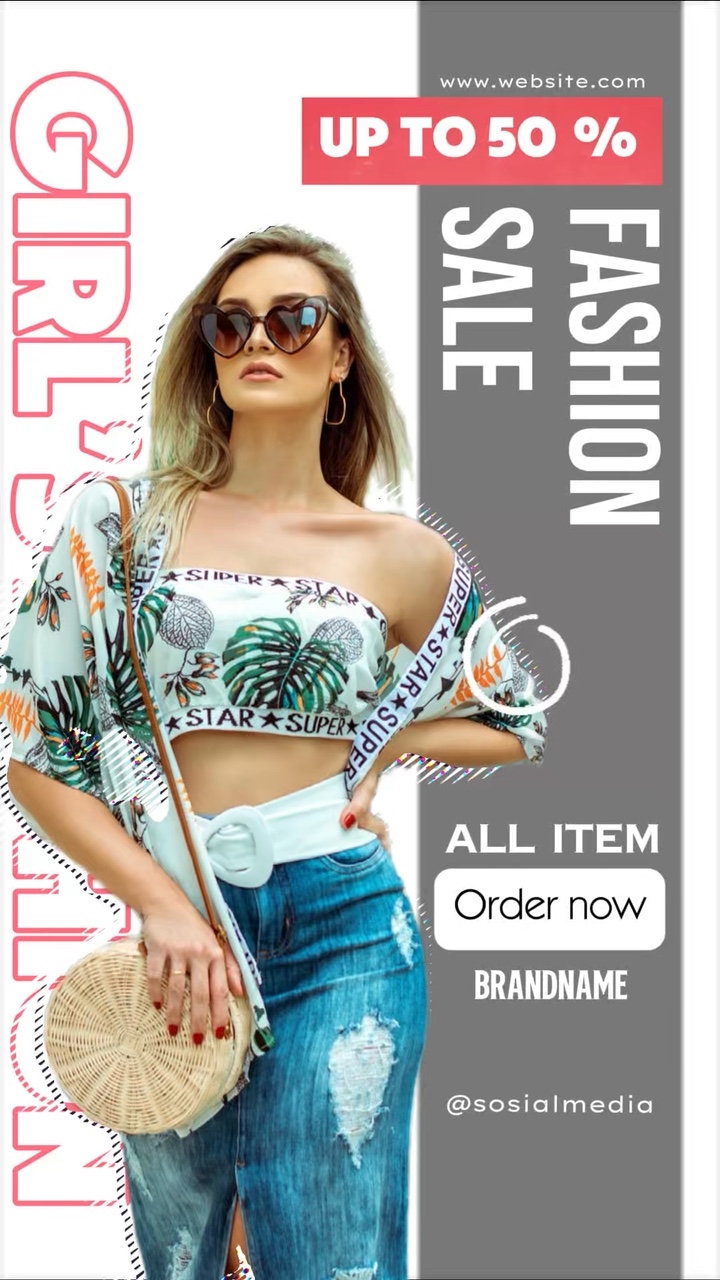 Venta de chicas de moda