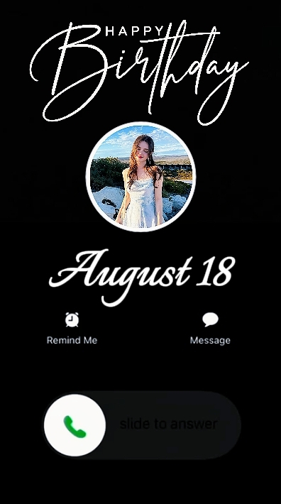 B'DAY SISTER 18 AUG