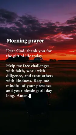 morning prayer