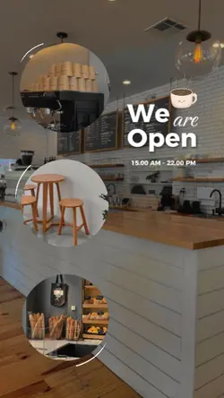 We are open
