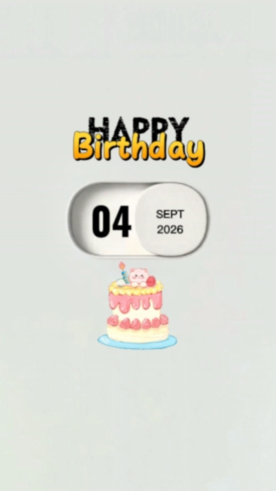 HBD 4 SEPTEMBRE