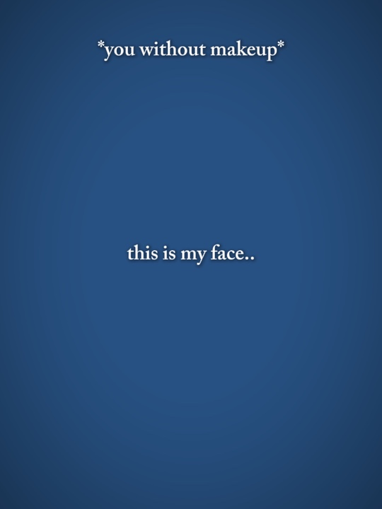 this is my face