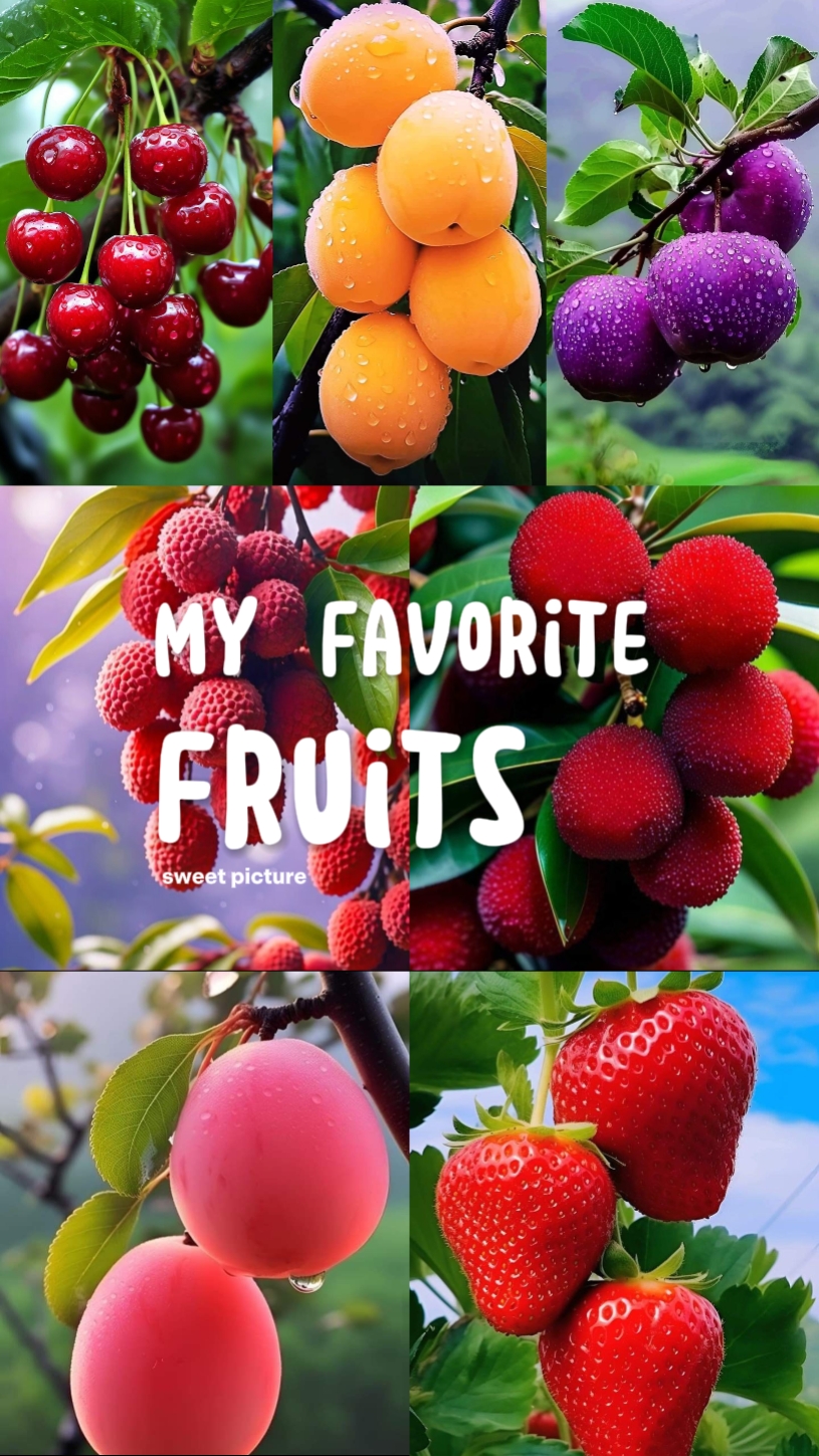 My favorite fruits
