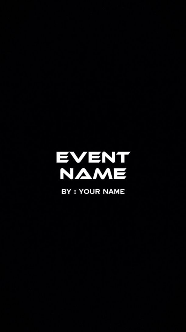 Event template