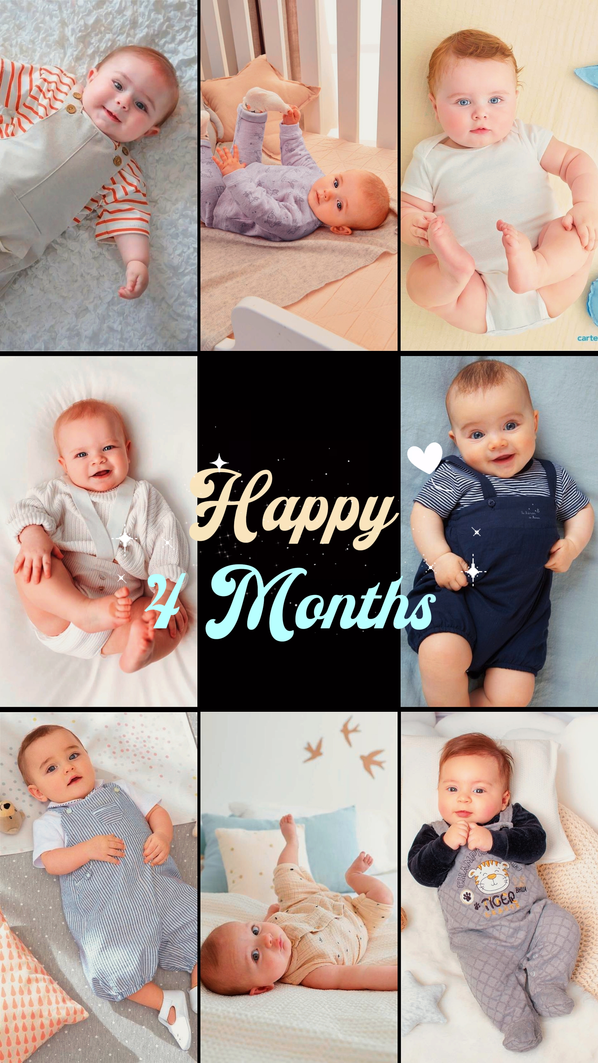 Happy 4 Months baby 