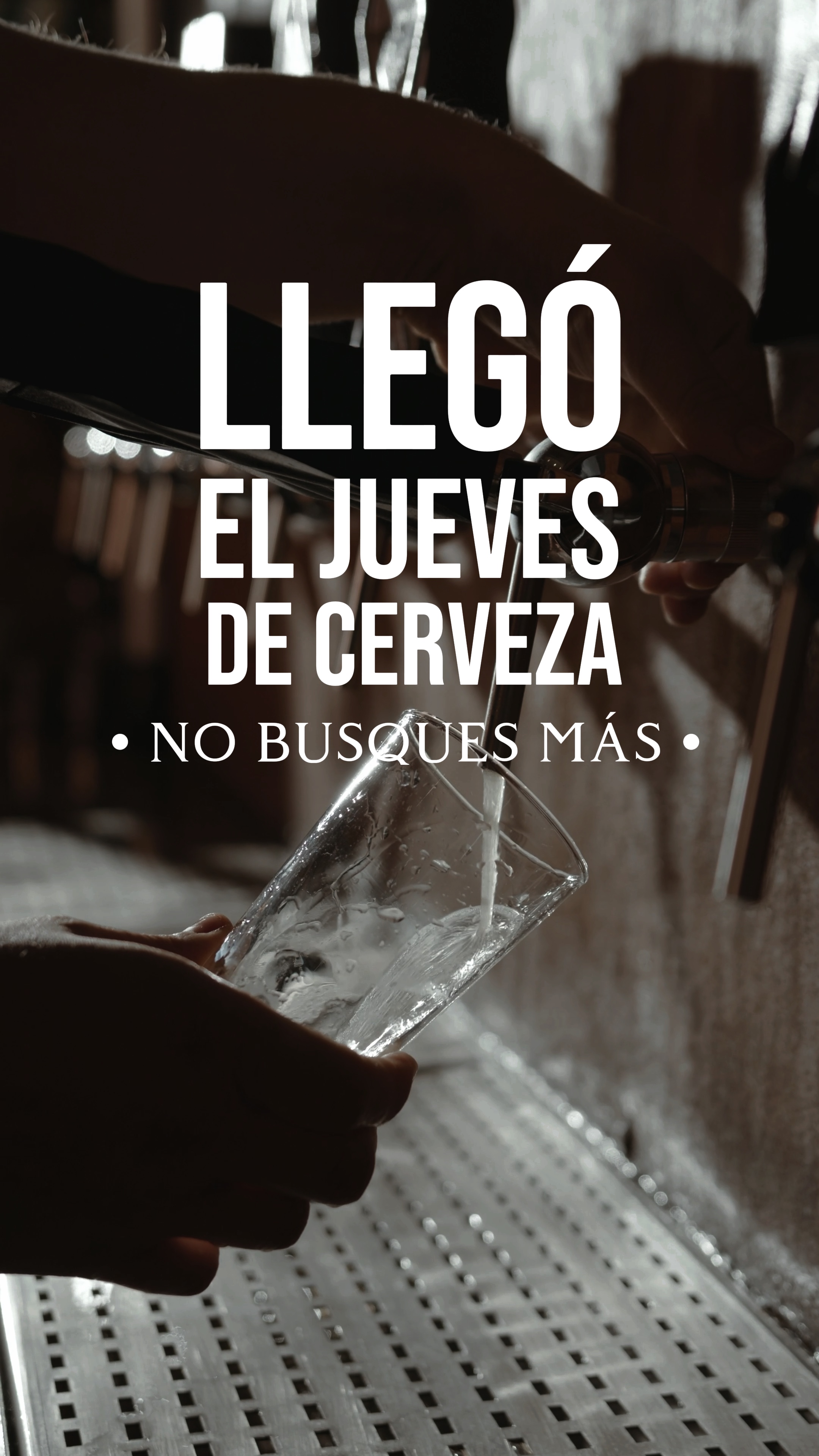 Cerveza promoción 