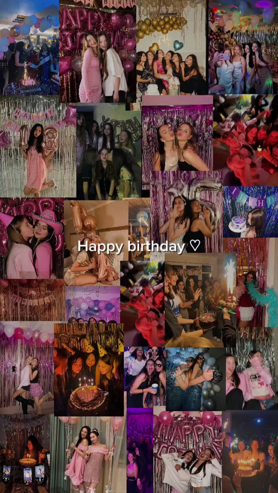 Birthday template