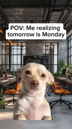 Tomorrow is Monday