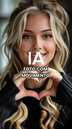 Foto com movimento