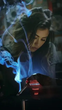 moving smoke effect