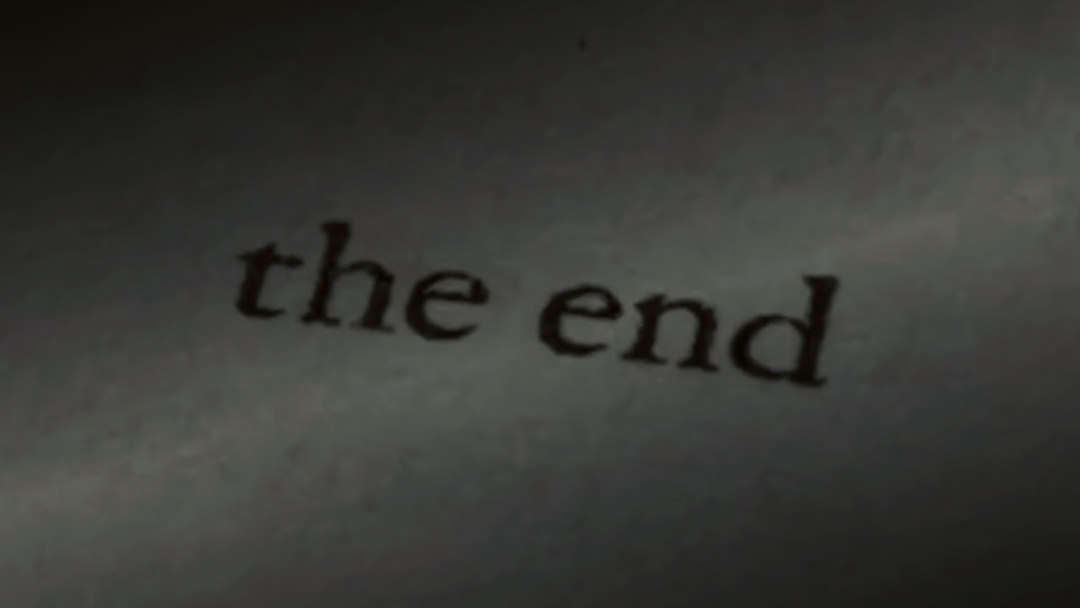 the end