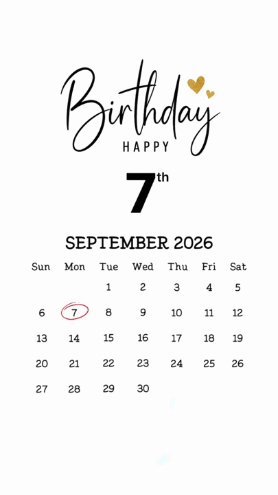 HBD HUSBAND 7 SEPT