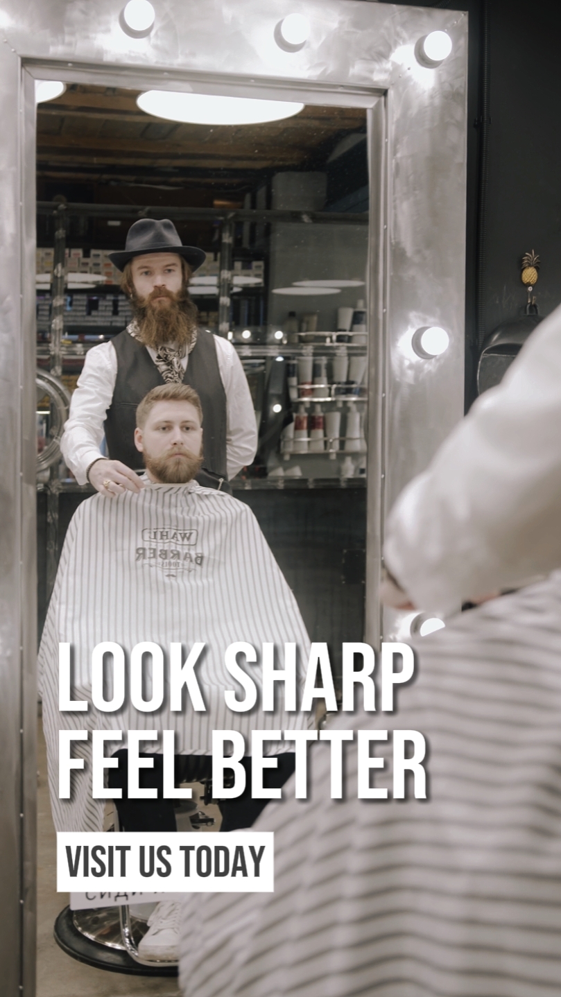 Anuncios de barbería