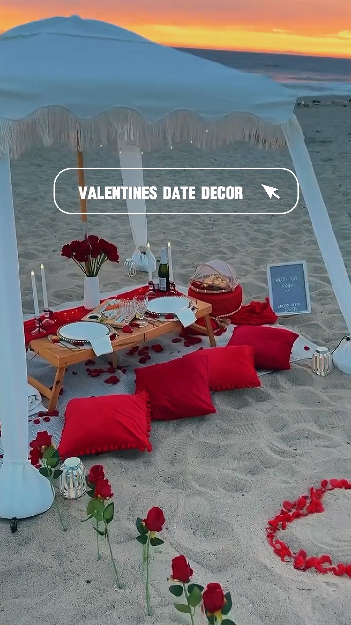 Decoración de la cita de San Valentín
