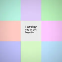 i somehow see whats