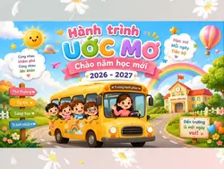 Chào năm học mới hay