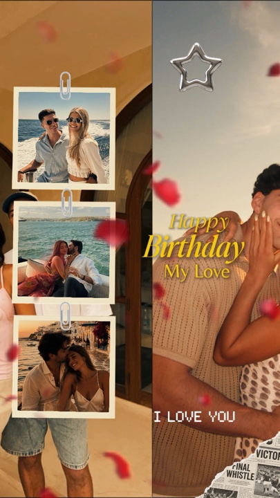 LOVE BIRTHDAY COUPLE