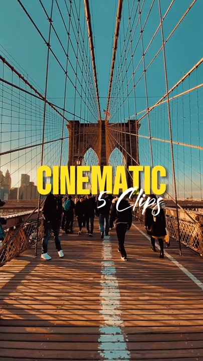 5 clips cinematic 