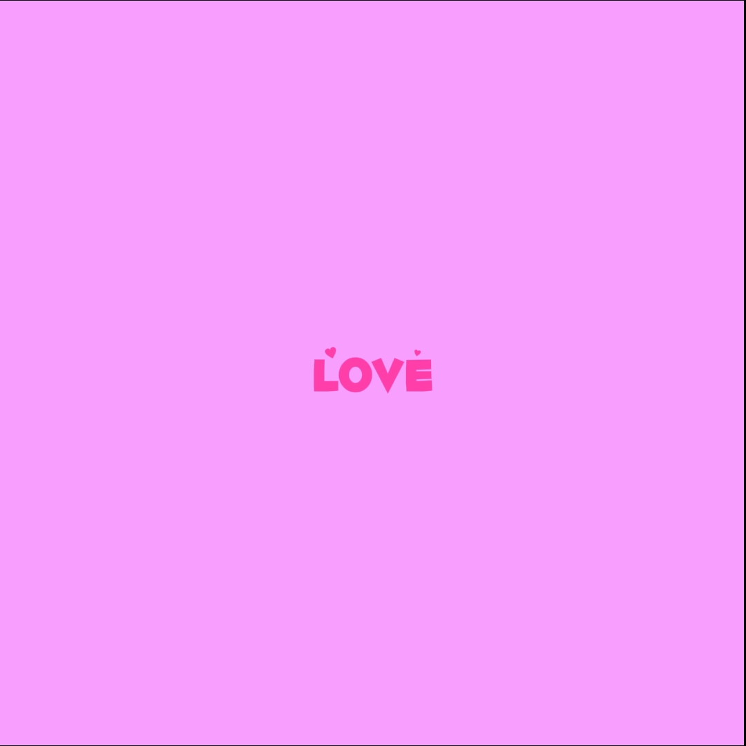 your theme is love 